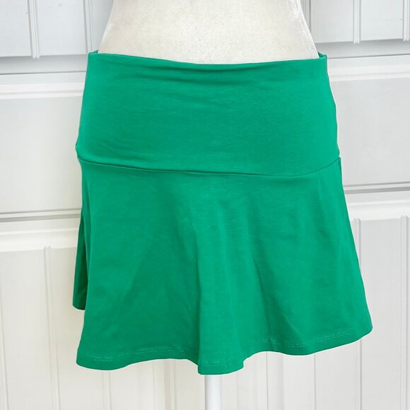 NWT H&M DIVIDED Bundle Navy Blue & Kelly Green Jersey Knit Mini Skirts Sz Small - Picture 4 of 12
